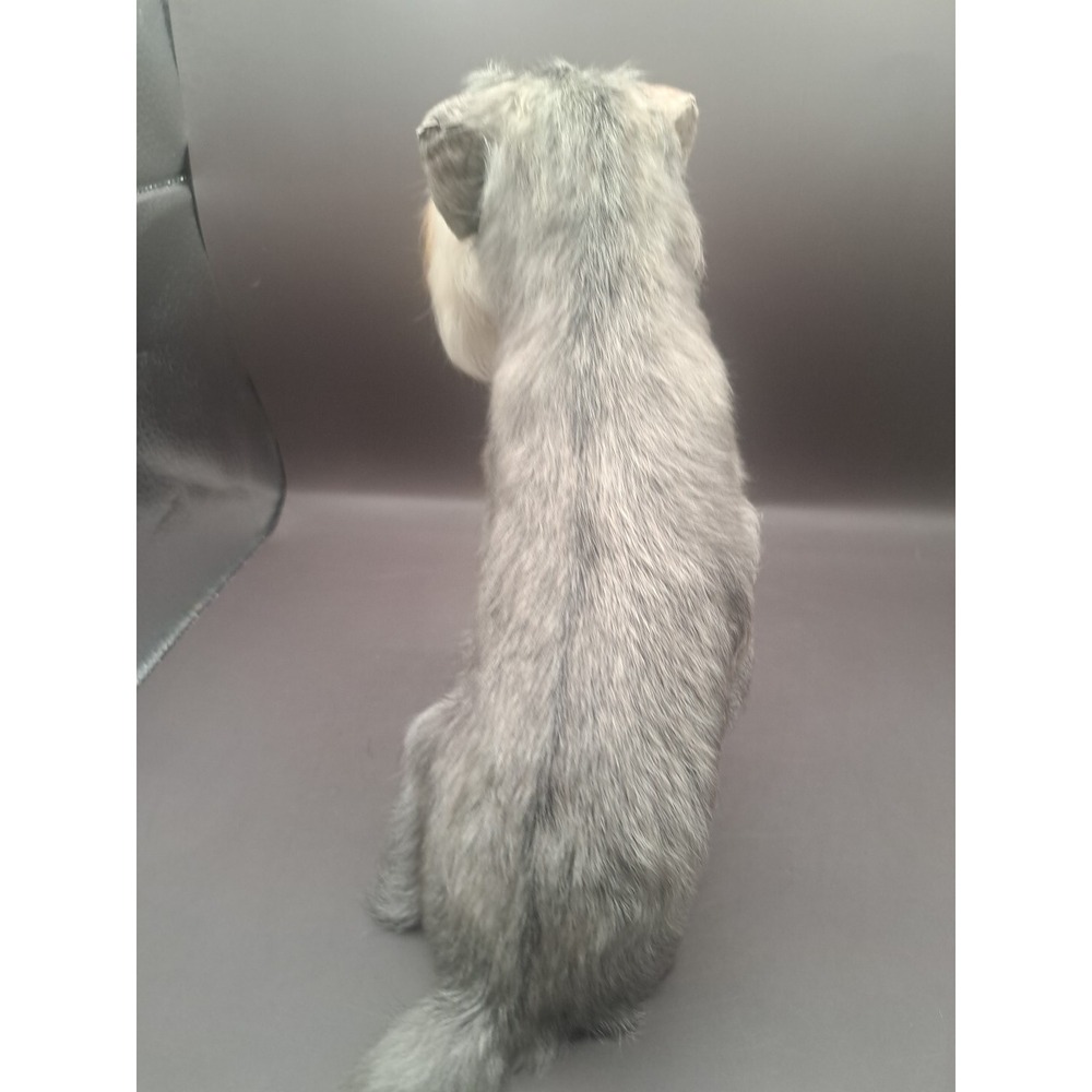Realistic Furry Dog Figurine‎ Terrier Mini Schnauzer Scotty Gray Puppy Beard Pet - Picture 6 of 15